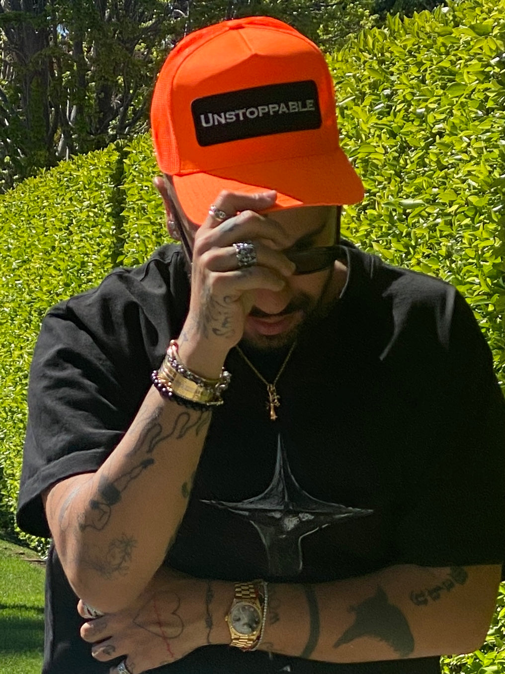 NEON ORANGE Trucker Hat