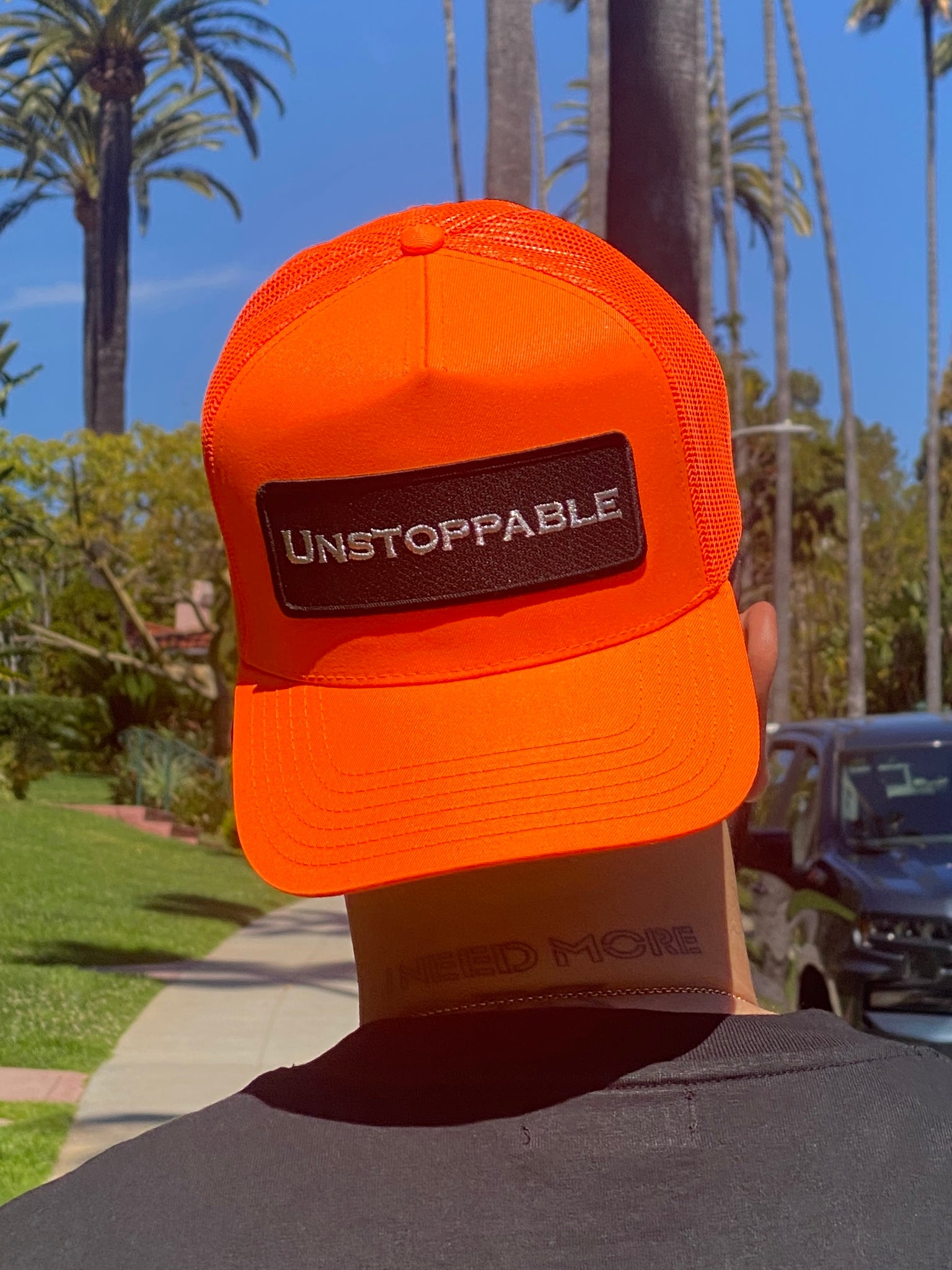 NEON ORANGE Trucker Hat