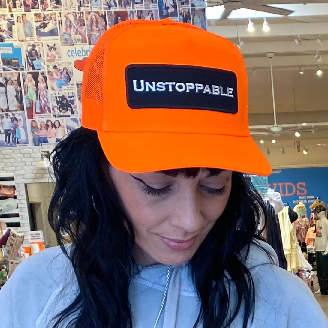 NEON ORANGE Trucker Hat
