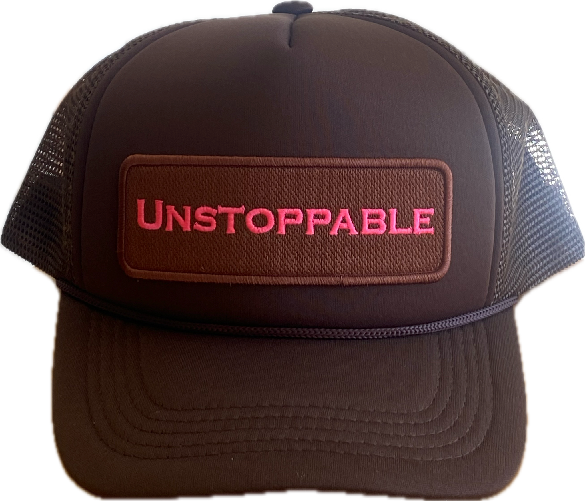 MDOLLAS CHOCOLATE BLOOM TRUCKER HAT